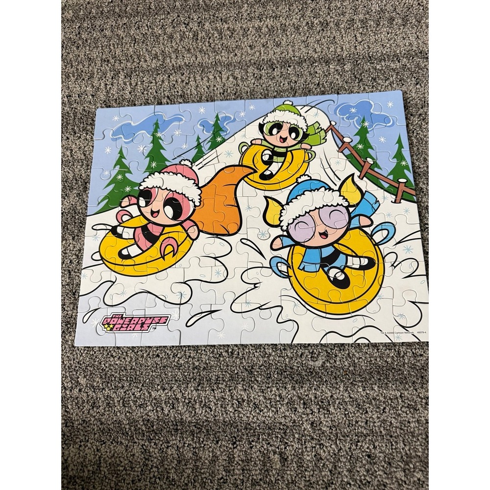 Vintage Y2K powder puff girls 70 piece complete puzzle